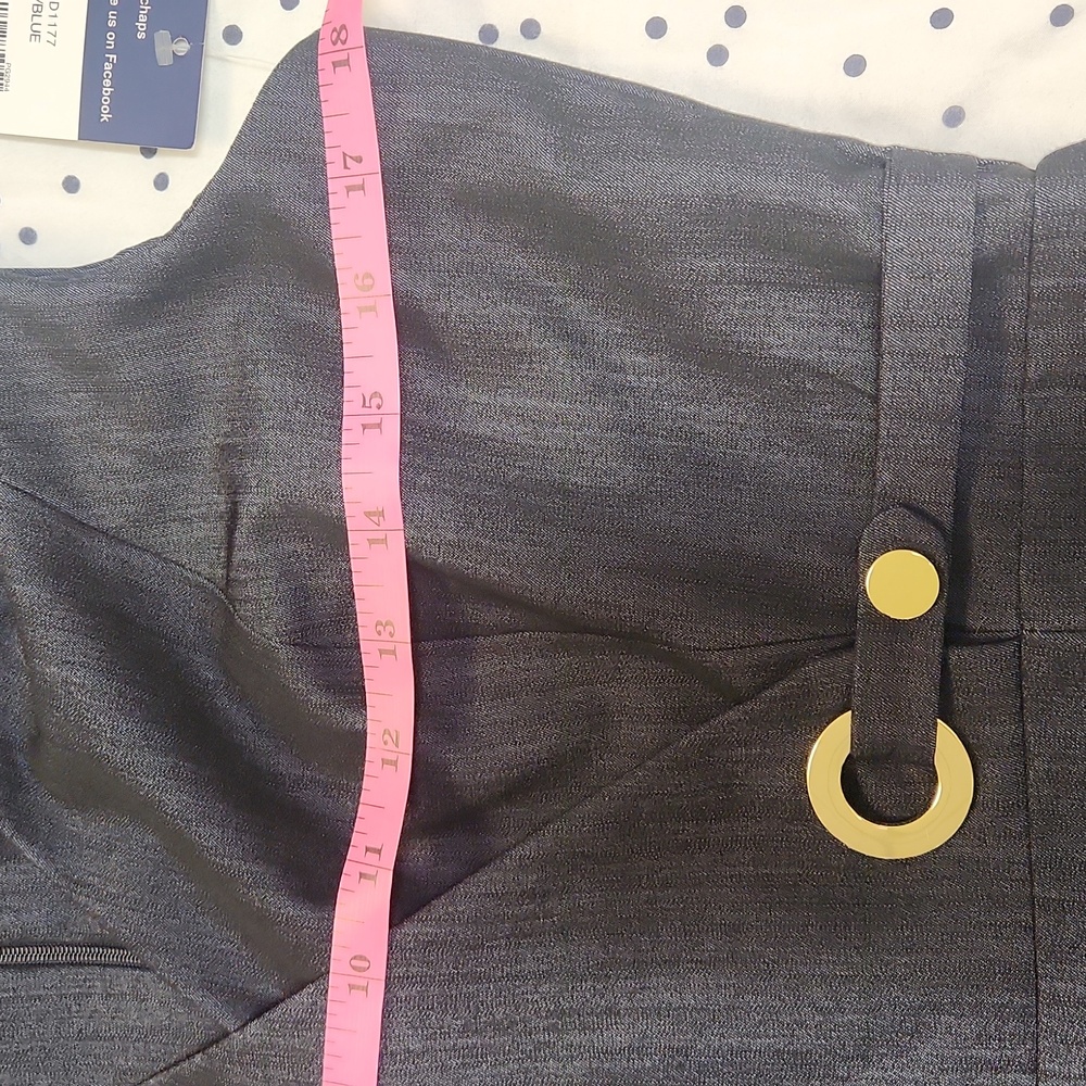NWT Chaps Sleeveless Dress, Size 6 - Picture 8 of 9